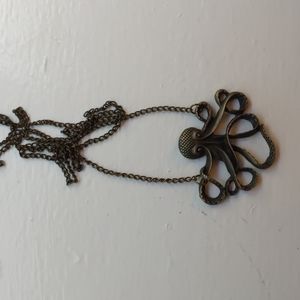 Long Squid necklace